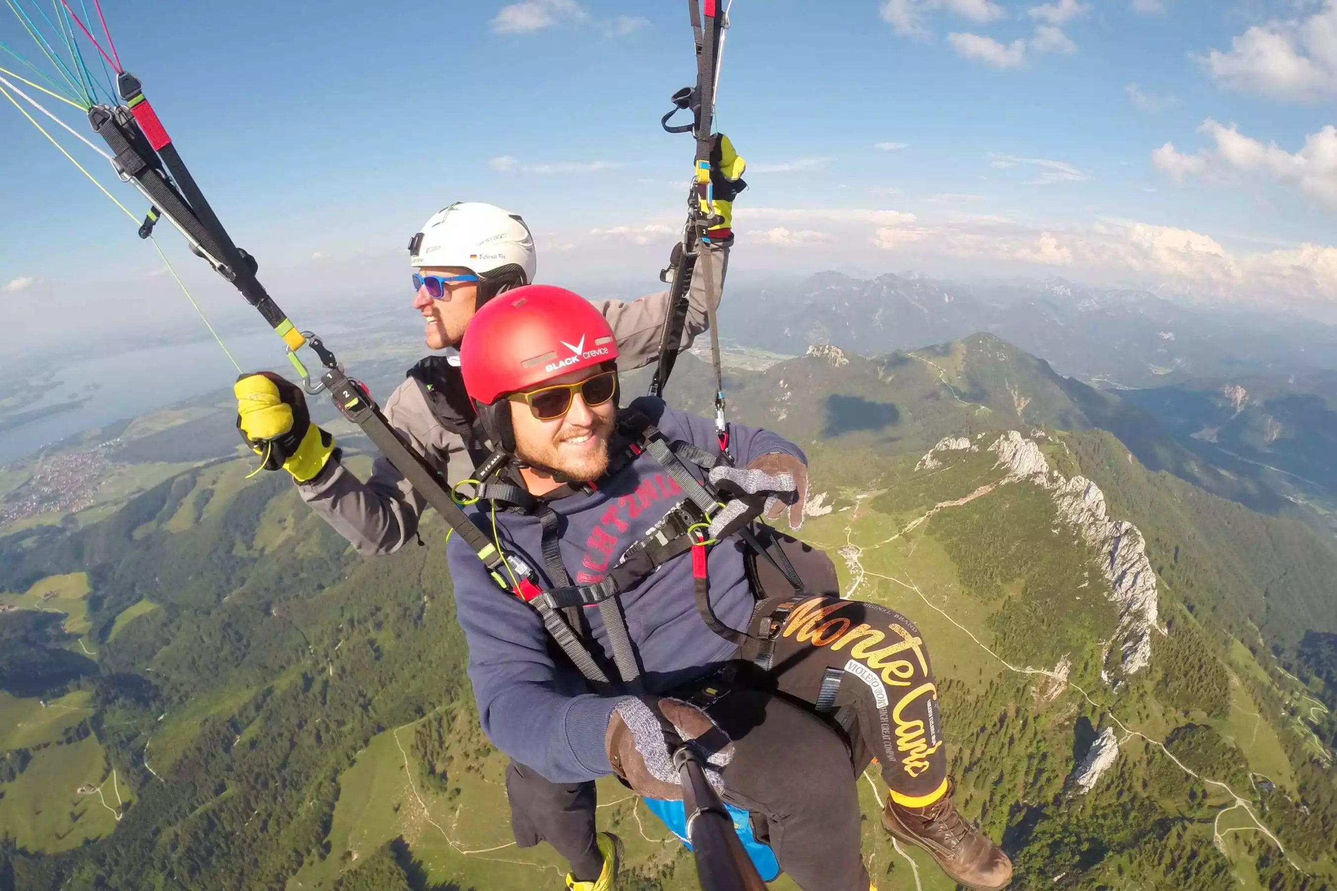Abenteuer Paragliding im Chiemgau mit Florian Schroll
