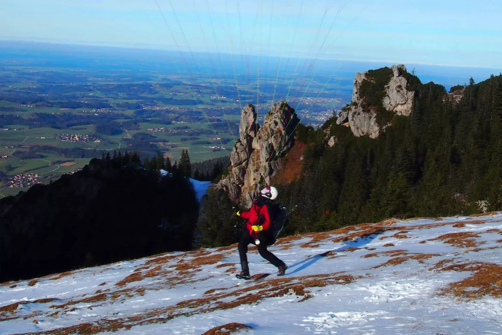 Chiemgauer Alpen Oberbayern Paragliden