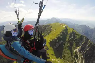 Paragliden und Gleitschirmfliegen Bayern